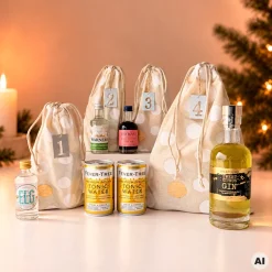 Adventskalender med gin & tonic