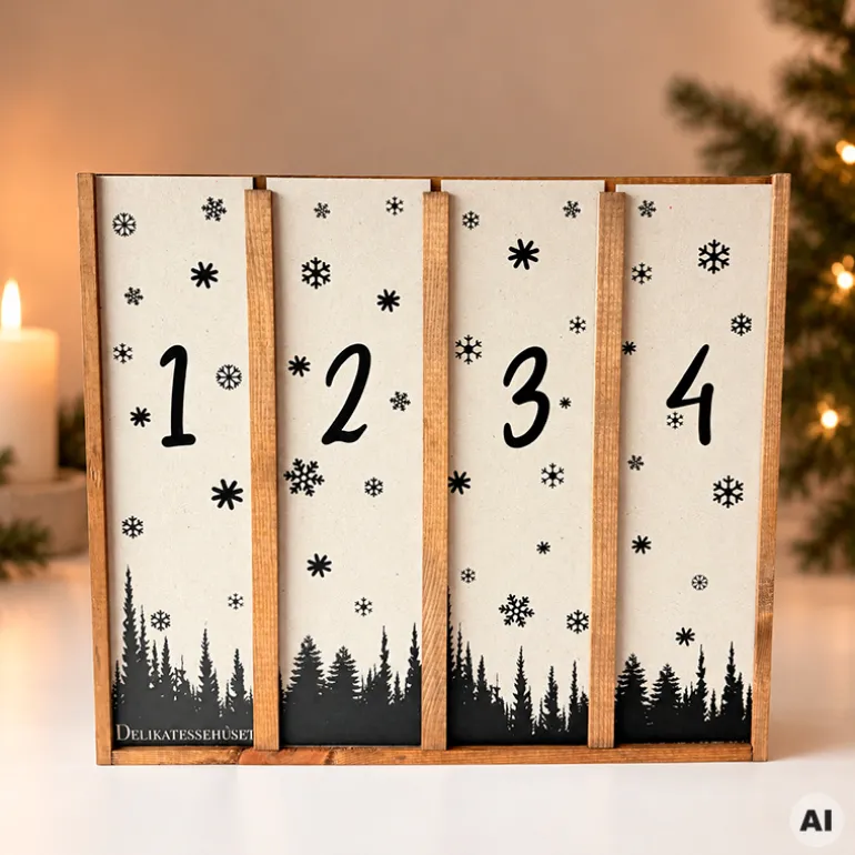 Adventskalender med Portvin
