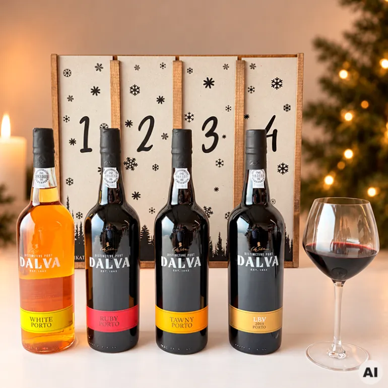 Adventskalender med Portvin