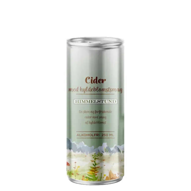 Alkoholfri cider med hyldeblomst - Himmelstund