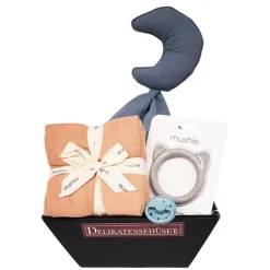 Babyshower gave - blå forkælelse til den lille dreng