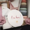Babyshower - gavekurv med luksusforkælelse til den lille babypige