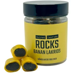 Bananlakridsbolcher - Solrød Lakrids 120 g