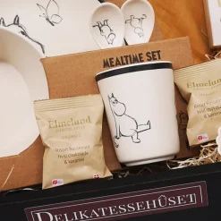 Barselsgave - gavekurv med forkælelse til baby, mor og far