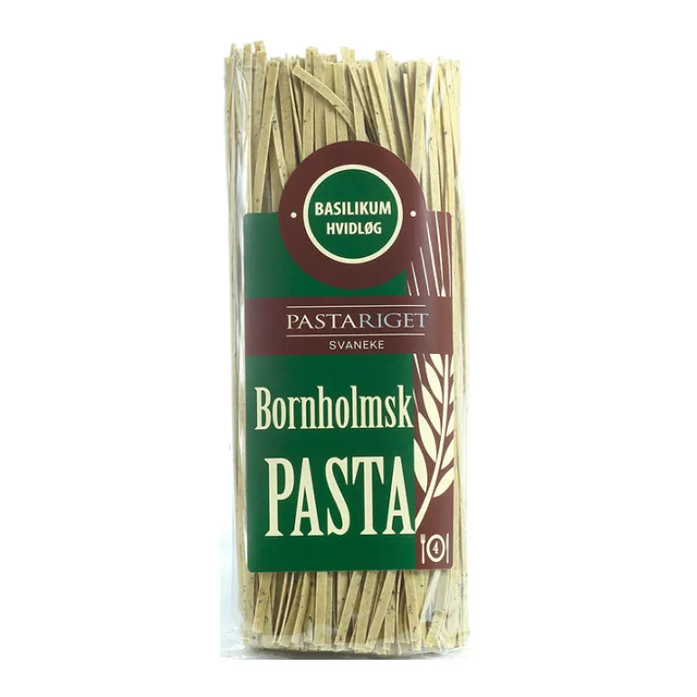 Basilikum Hvidløgs Pasta, Pastariget Bornholm