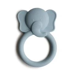 Bidering, elefant i blå - Mushie