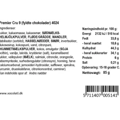 Chokoladegaveæske med 9 fyldte chokolader - Xocolatl