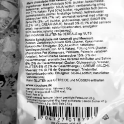 Chokoladekugle | Chokolade med karamel & havsalt - lysebrun