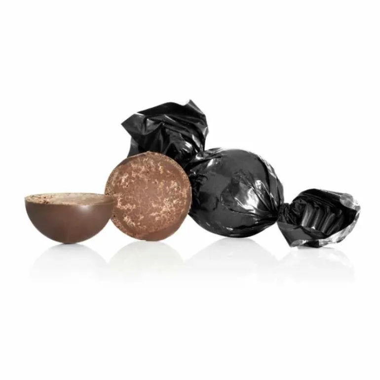 Chokoladekugle | Mørk chokolade med espresso - sort