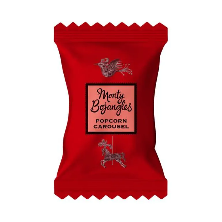 Chokoladetrøffel m. saltede popcorn (enkeltindpakket)