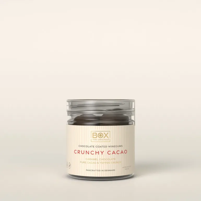 Crunchy Cacao gourmetvingummi 110 g - Box The Original