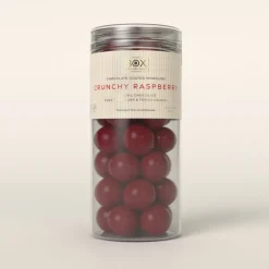 Crunchy Raspberry gourmetvingummi 250 g - Box The Original