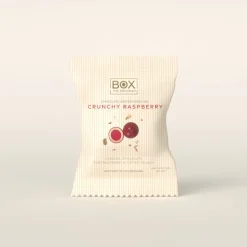 Crunchy Raspberry gourmetvingummi 2 stk. 15 g - Box The Original