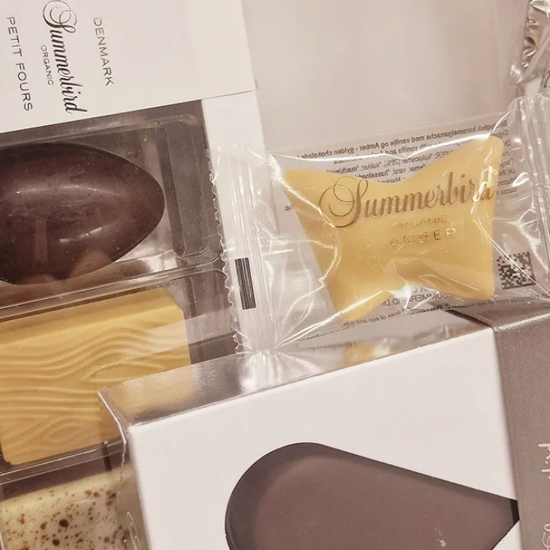 Diana's Favourites - gavepose med chokolade fra Summerbird