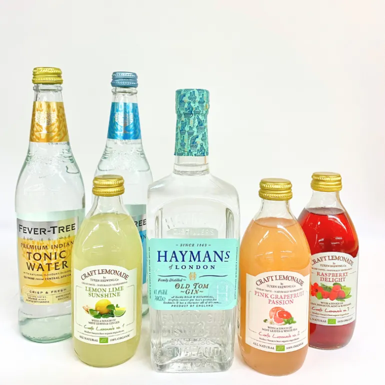 Drinkpakke - Mix 'n' Match m. Gin, Lemonade & Tonic