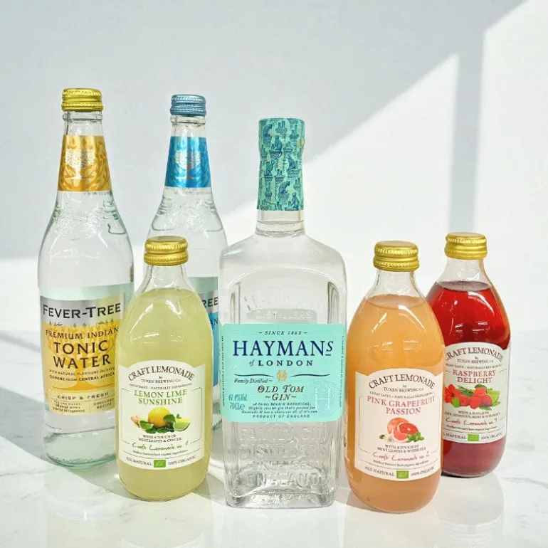 Drinkpakke - Mix 'n' Match m. Gin, Lemonade & Tonic