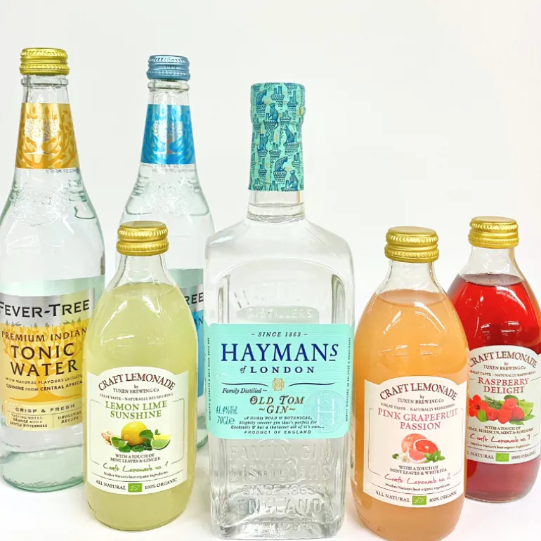 Drinkpakke - Mix 'n' Match m. Gin, Lemonade & Tonic