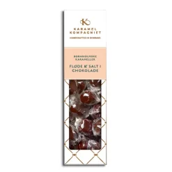 Fløde & Salt i mørk chokolade - Karamel Kompagniet