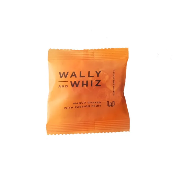 Flowpack Wally & Whiz vingummi - Mango med Passion