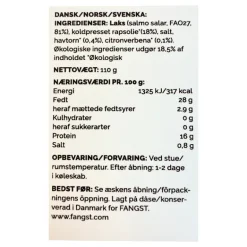 Færøsk laks i koldpresset rapsolie med Havtorn og Citronverbena, no. 2 - Fangst