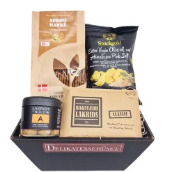 Gavekurv - med dansk lakrids & sprødt