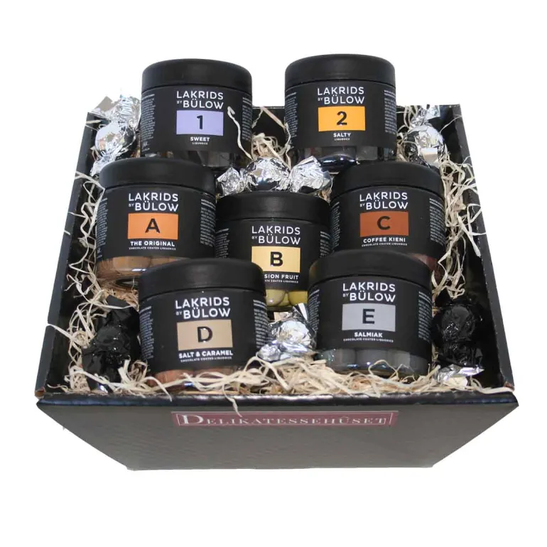Gavekurv - med lakrids by Bülow