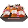 Gavekurv - med 3 læskende sommer rosévine og chokolade