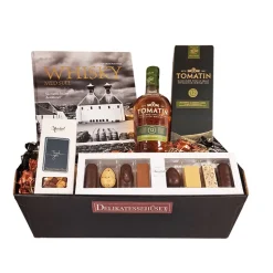 Gavekurv - sig 'tak' med Tomatin 12 year Whisky og stor whiskybog