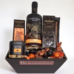Gavekurv - Stauning Whisky RYE og chokolade