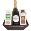 Gavekurv - 'TAK' gave med mousserende vin & chokolade