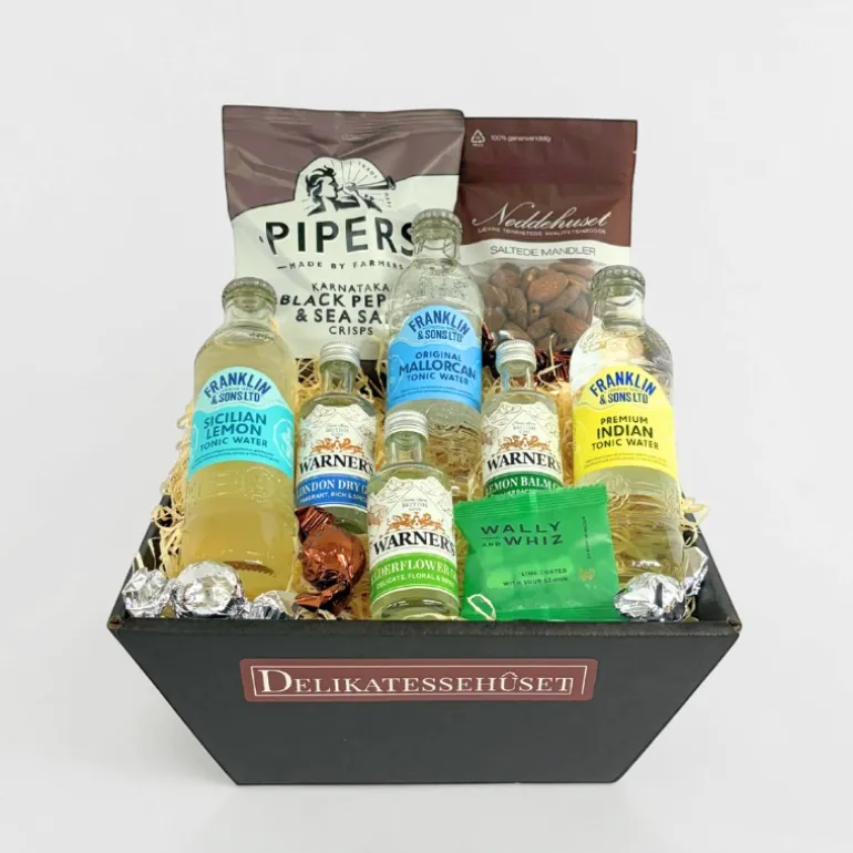 Gavekurv - Warner's gin mix & match