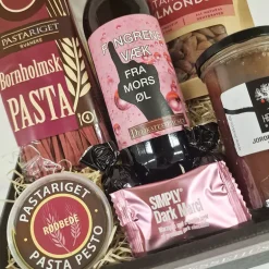 Gave med øl og delikatesser til morsdag