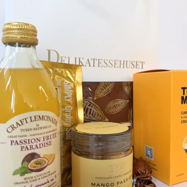 Gavepose - fyldt med lækkerier