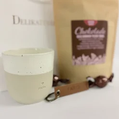 Gavepose til far med kaffe og keramikkrus