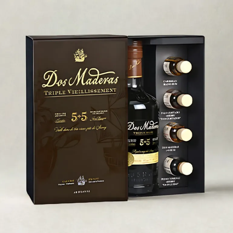 Gaveæske - Dos Maderas Caribbean 5+5 ÅR - Tasting Kit