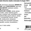 Gaveæske med 24 fyldte chokolader og chokolademandler