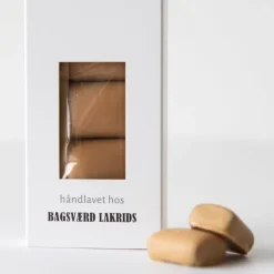 Gaveæske med lakrids med chokoladeovertræk fra Bagsværd Lakrids