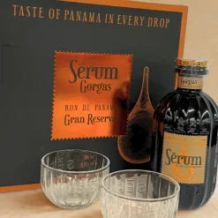 Gaveæske - Sérum Gorgas Gran Reserva 8 års + Glas