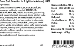 Julekalender med fyldt mørk chokolade (2 pers.) fra Xocolatl