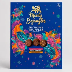 Julekalender med veganske chokoladetrøfler, Monty Bojangles