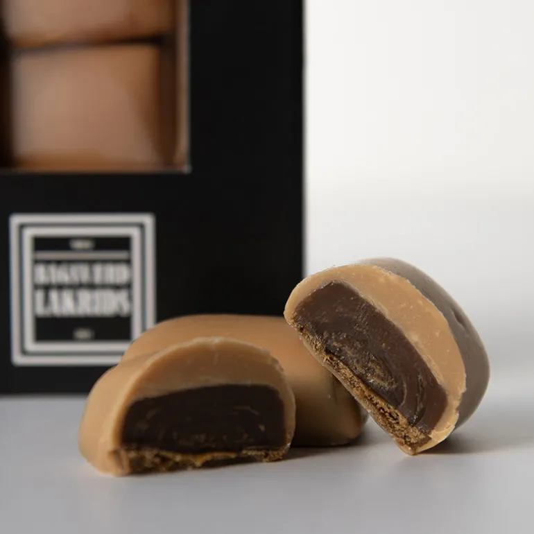 Juleæske - Lakrids med chokoladeovertræk fra Bagsværd Lakrids