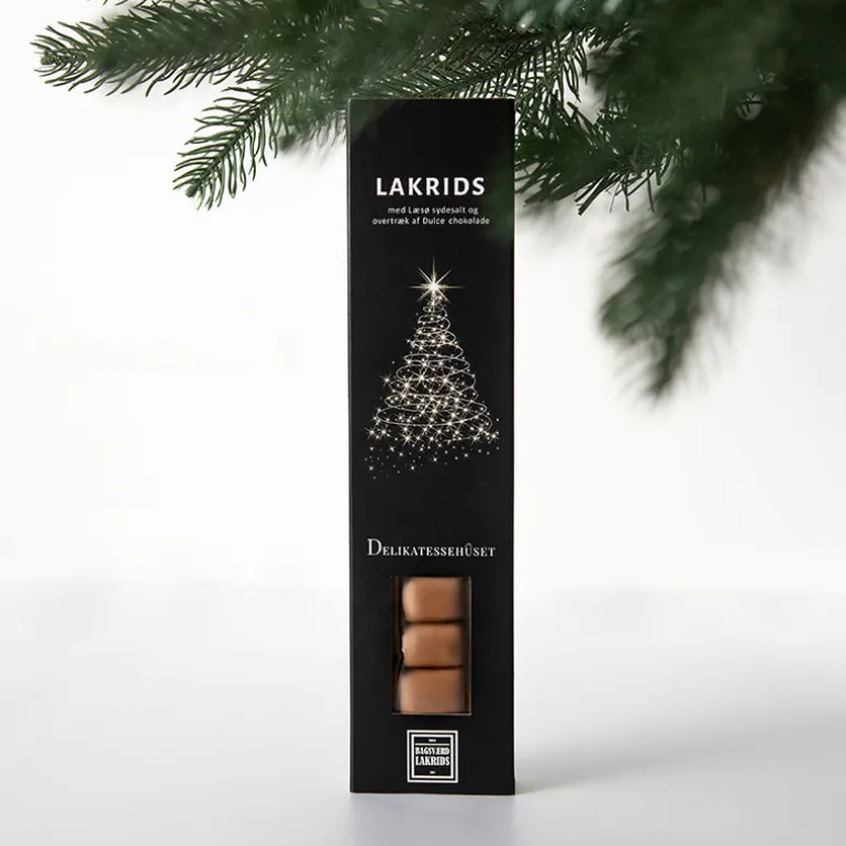 Juleæske - Lakrids med chokoladeovertræk fra Bagsværd Lakrids