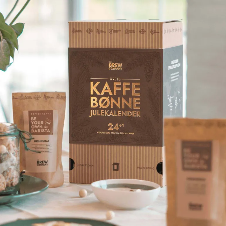 Kaffe julekalender - hele bønner 2026 | The Brew Company