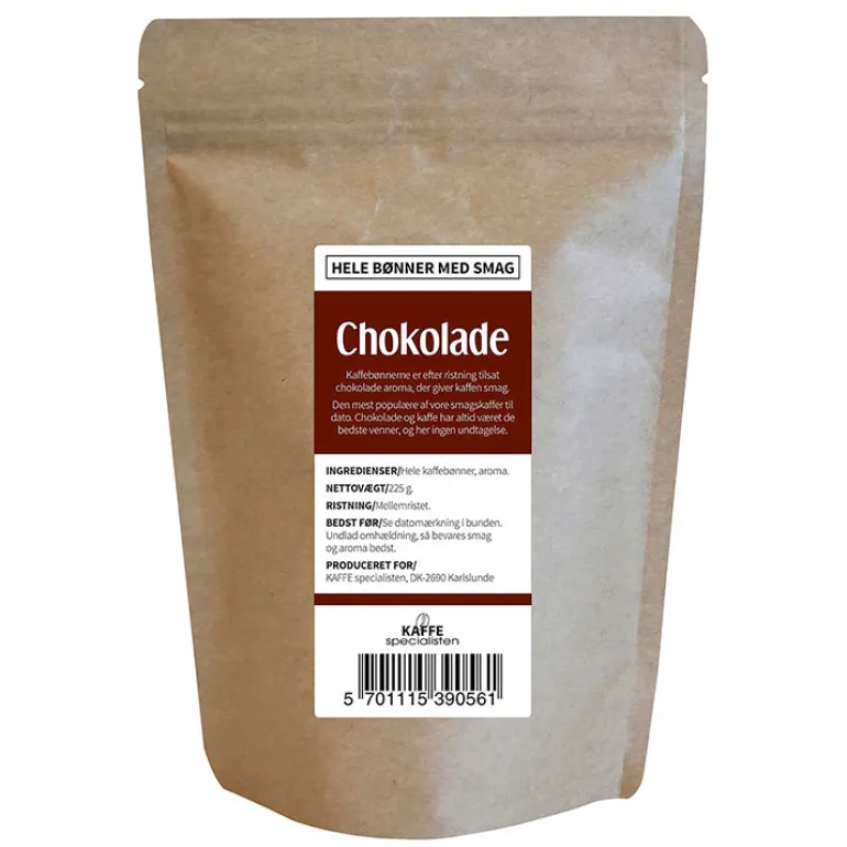 Kaffe med Chokolade