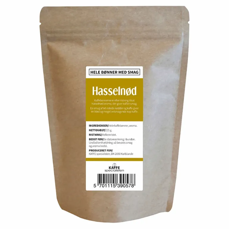 Kaffe med Hasselnødder