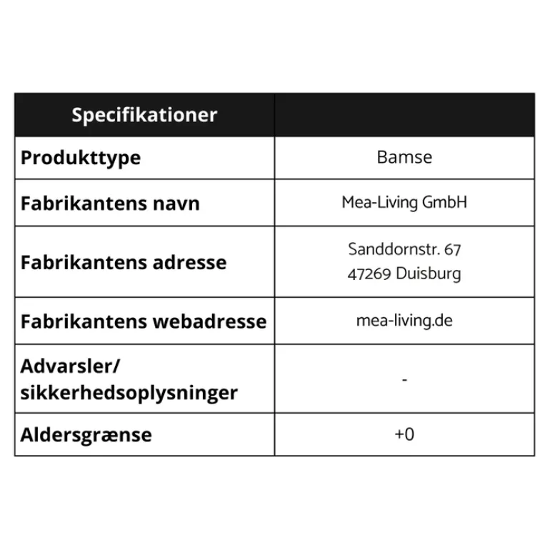 Kanin Bamse Hedda - Mea-Living
