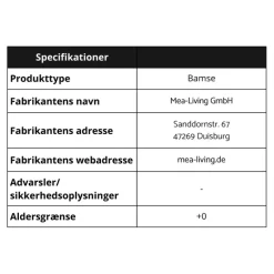 Kanin Bamse Hugo - Mea-Living