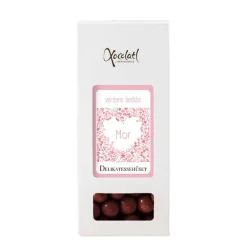 Kiksekugler med chokolade i æske - vælg variant