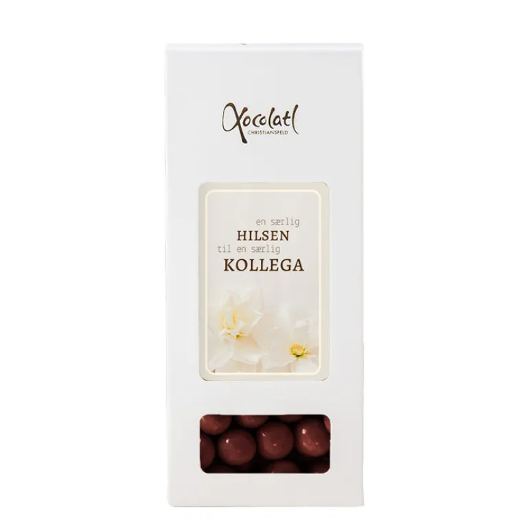 Kiksekugler med chokolade i æske - vælg variant