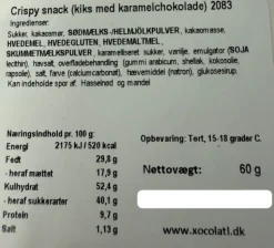 Kiksekugler med chokolade i æske - vælg variant